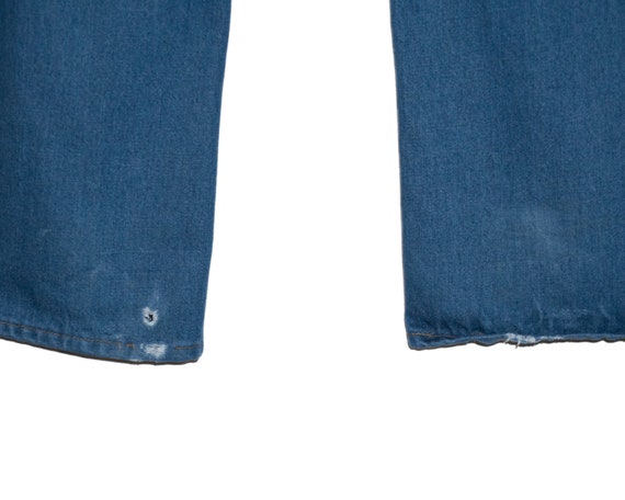 Vintage Roebucks Denim Jeans Medium Blue 32x30 - image 6