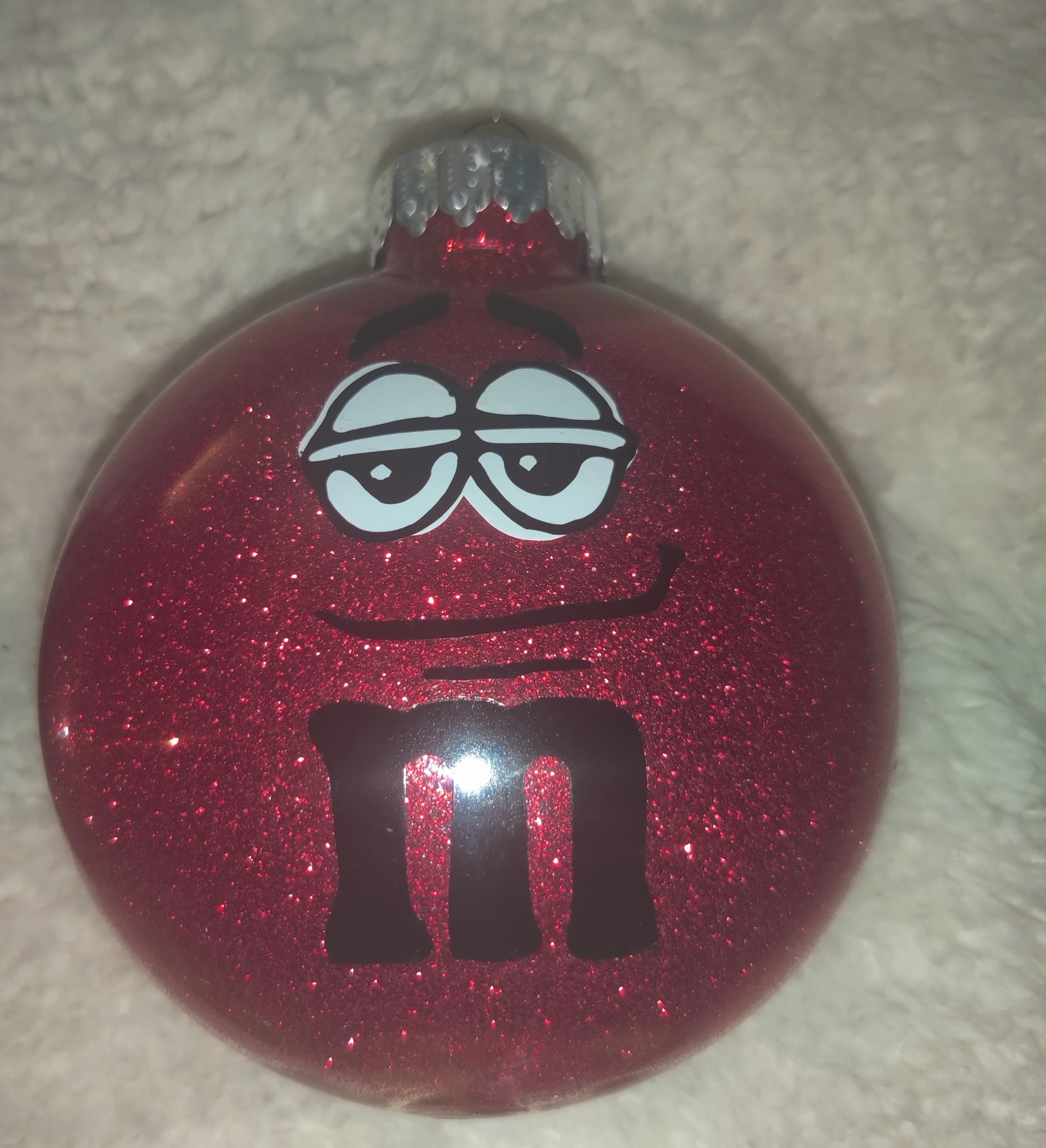 M &M Christmas Ornaments - Etsy
