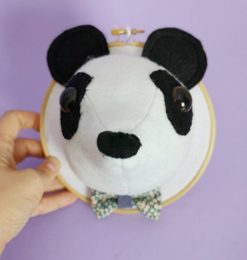 stuffed animal head