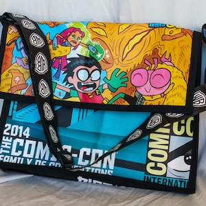 Teen Titans Go! Axelväska tillverkad av Comic Con Swag