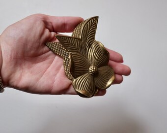 Amulette Romaine 30X 15mm Antique Beauty Bohemian Flower Fast Rivet Leather Craft Stud Decorative Rivets &agrave; Poser Sur Tissus