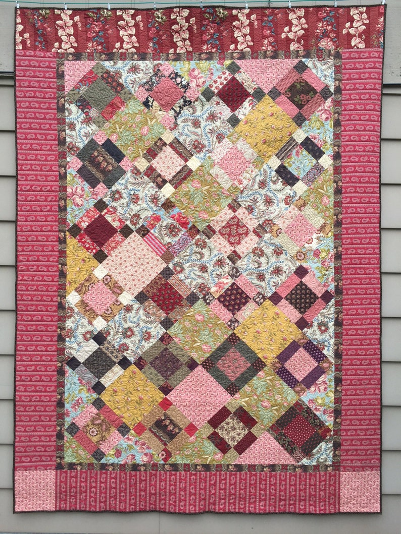 Civil War Reproduction Quilt Etsy