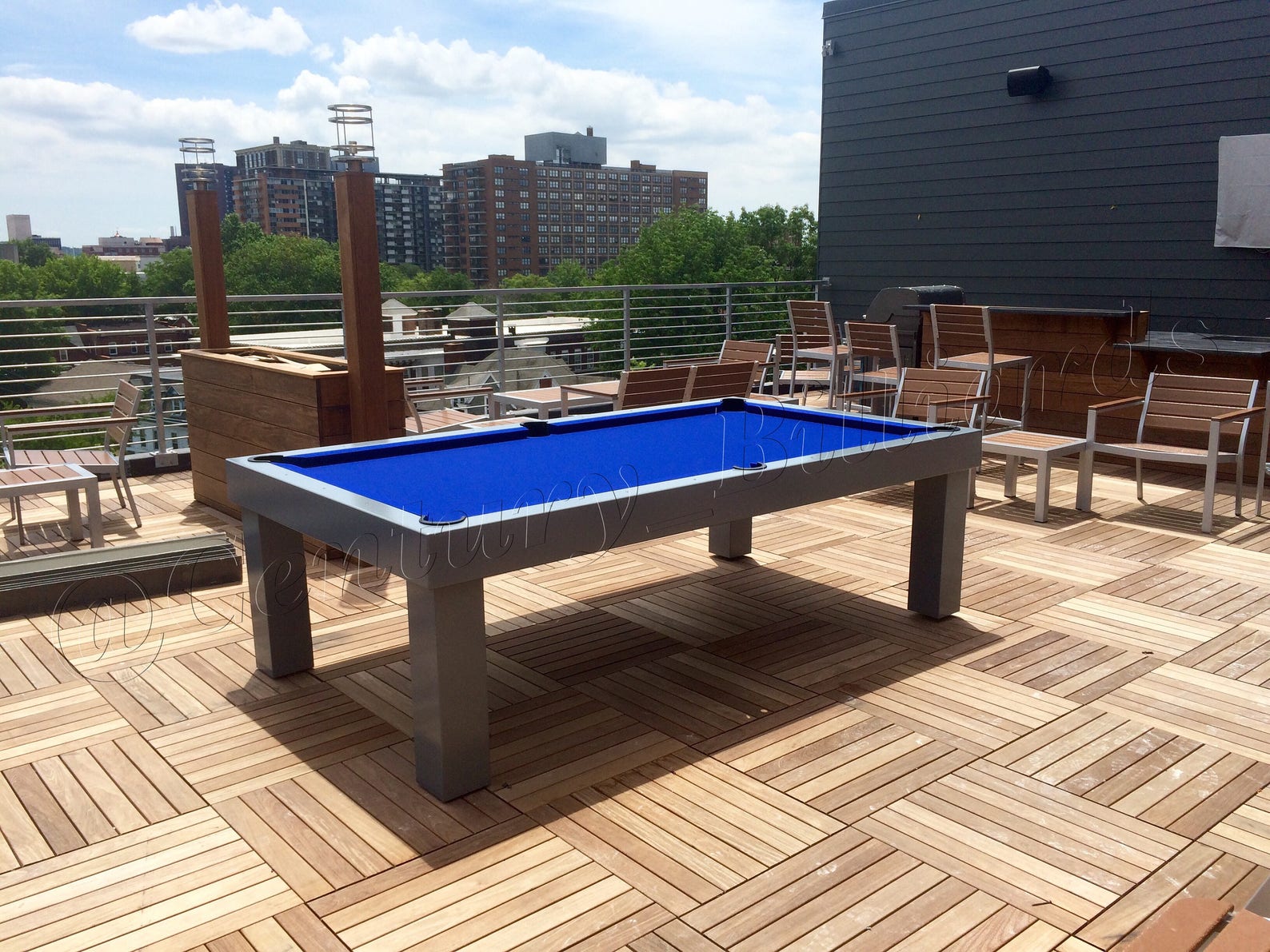 Metropolitan Outdoor Pool Table - Etsy
