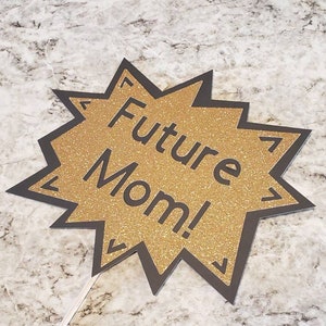 Pregnancy announcement, baby shower photo props, word bubble photo prop, birthday decorations, birthday decorations, photo booth props