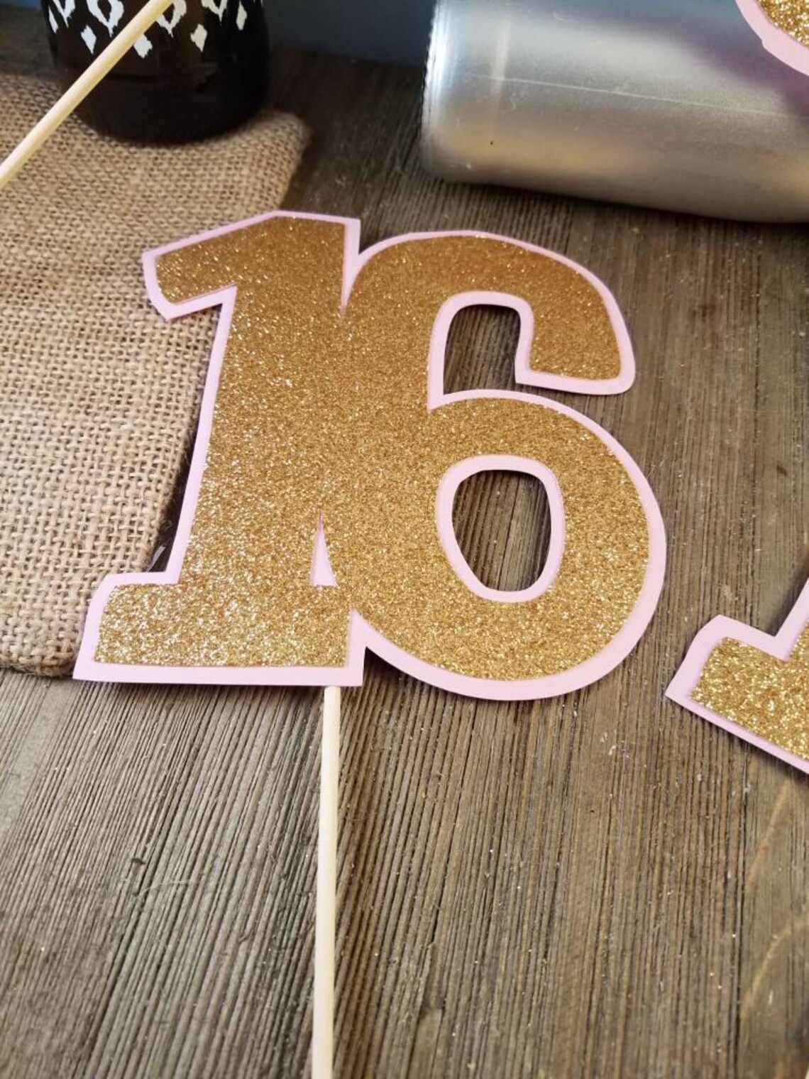 Custom Birthday Decorations Name Prop Sweet 16 Party Etsy