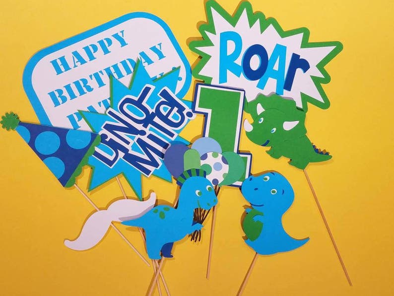 Dinosaur Party Decor, Dinosaur First Birthday, Boys 5th Birthday ...