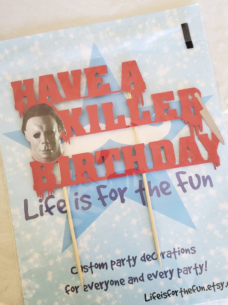 Friday the 13th party decorations Have a killer birthday | Etsy