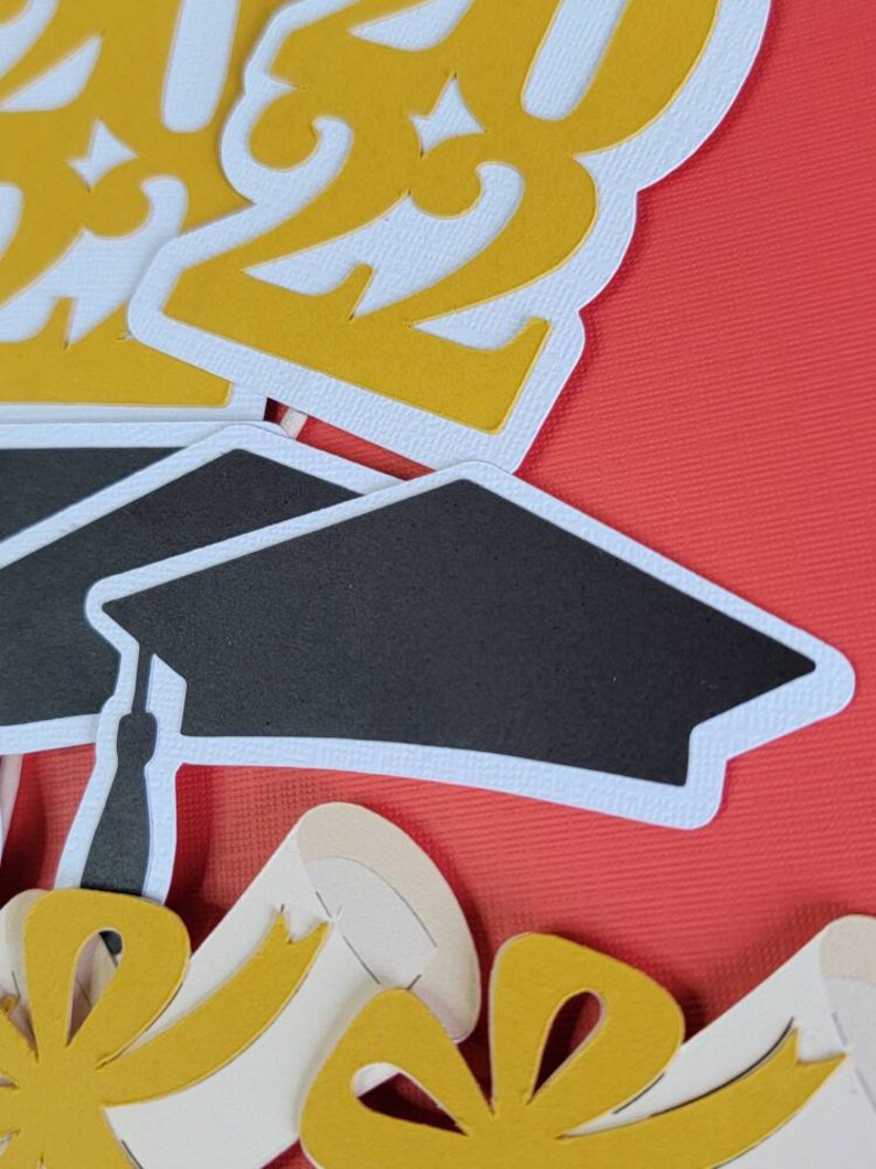 Graduation Cupcake Toppers Graduation Cake Topper Graduation Etsy