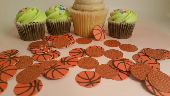 basketball confetti basketball party decorations sports etsy
