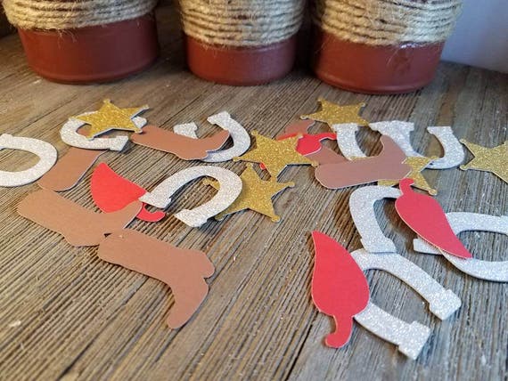 Cowboy Party Decorations Cowgirl Birthday Chili Pepper Etsy