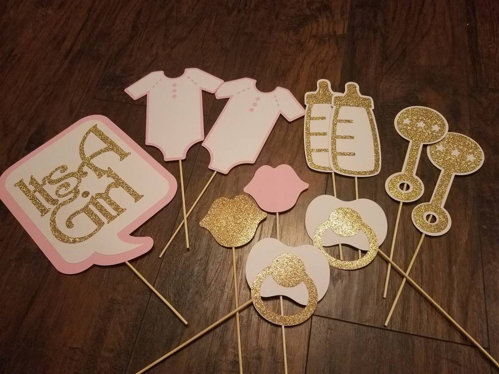 Baby Shower Decorations, Baby Shower Photo Booth Props, Baby Shower