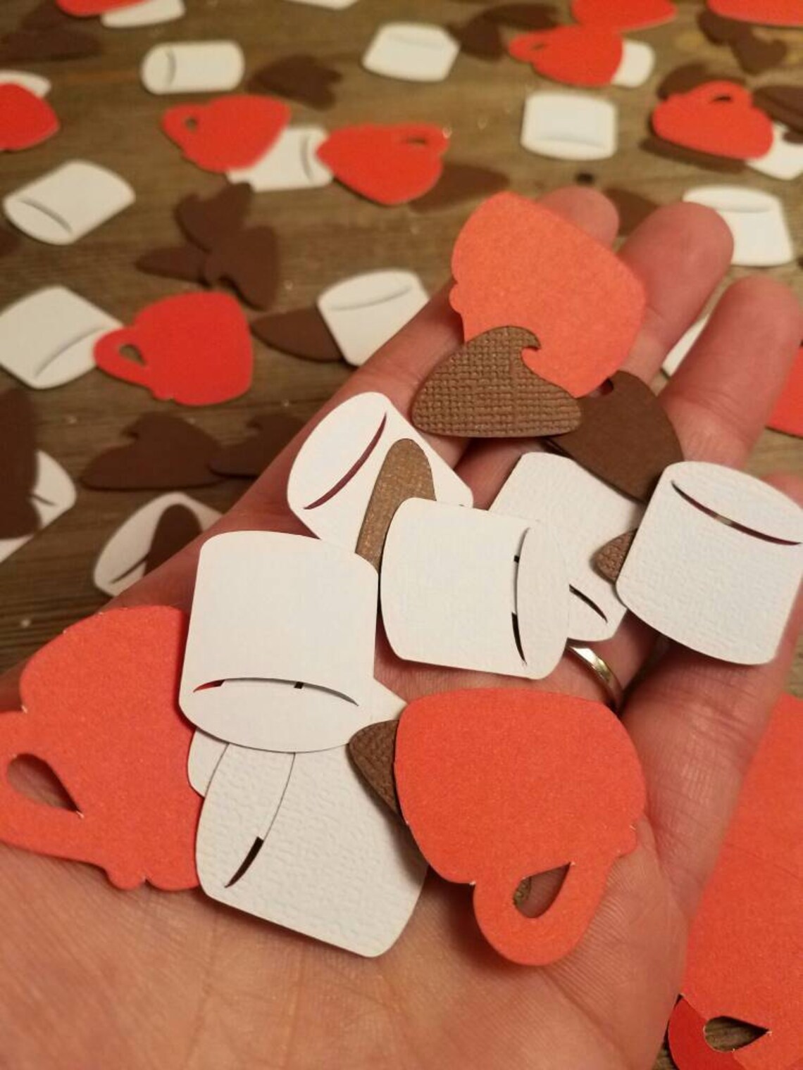 Hot Cocoa Bar Confetti Hot Chocolate Bar Decor Camping Etsy