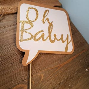 baby shower decorations, baby shower photo booth props, baby shower decorations gender neutral, baby shower girl, baby shower boy image 8