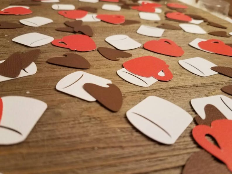 Hot Cocoa Bar Confetti Hot Chocolate Bar Decor Camping Etsy