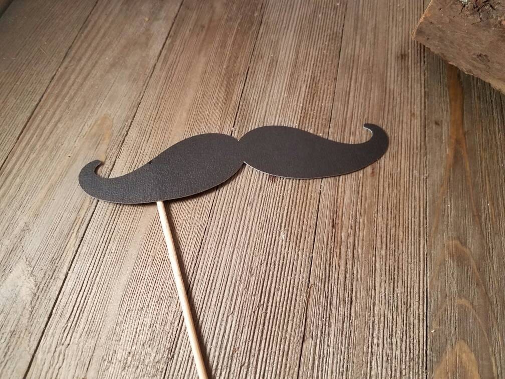 Mustache Photo Props Birthday Photo Props Custom Photo Booth - Etsy