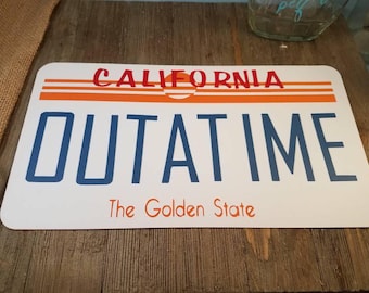Back to the future party sign, back to the future decotrations, birthday party ideas, adult party ideas, Birthday party ideas