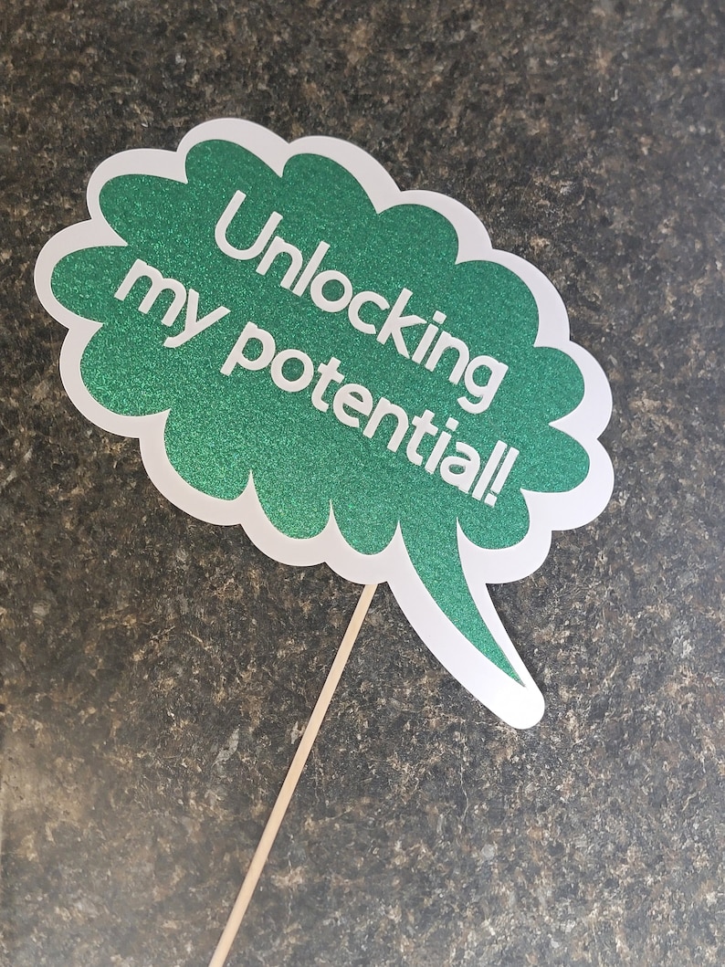 Custom Sign, Custom Photo Props, Word Bubble Photo Prop, Birthday ...