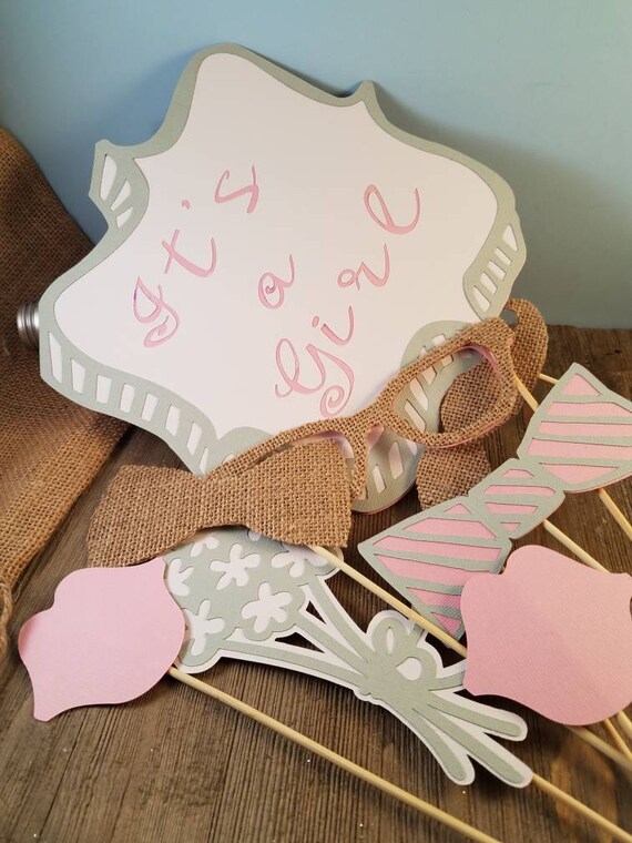 rustic baby shower decorations for girl