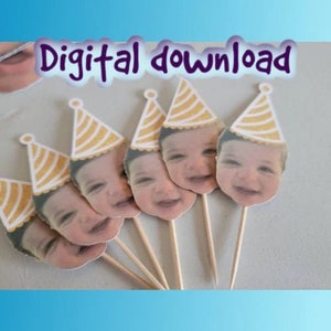 DOWNLOAD Custom cupcake toppers