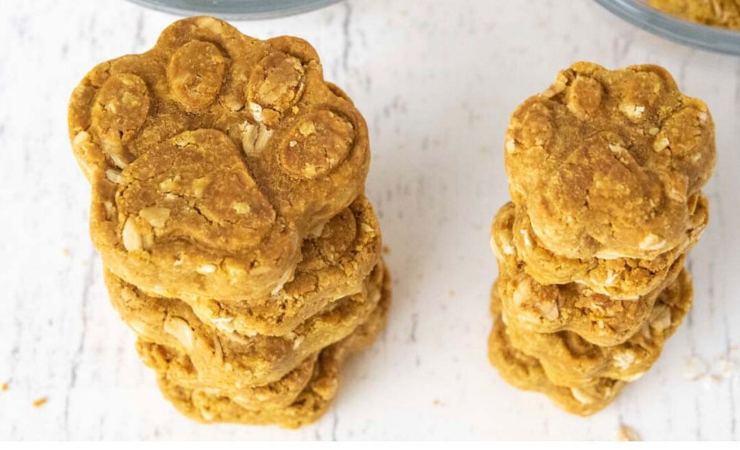 Picture of Banana Oat Dog Treats - Etsy