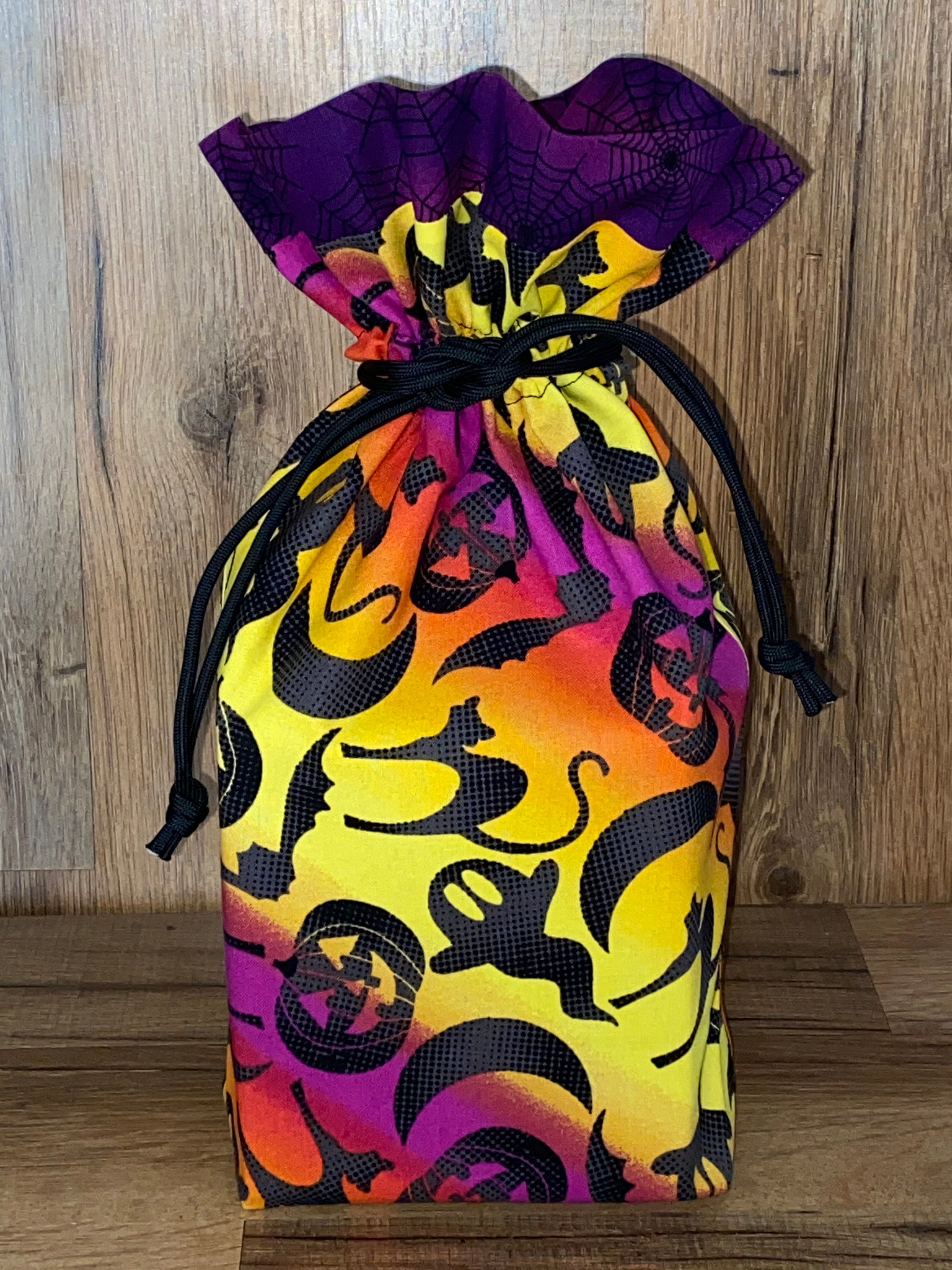 Fabric Gift Bag Trick or Treat Bag Reusable Drawstring Etsy UK