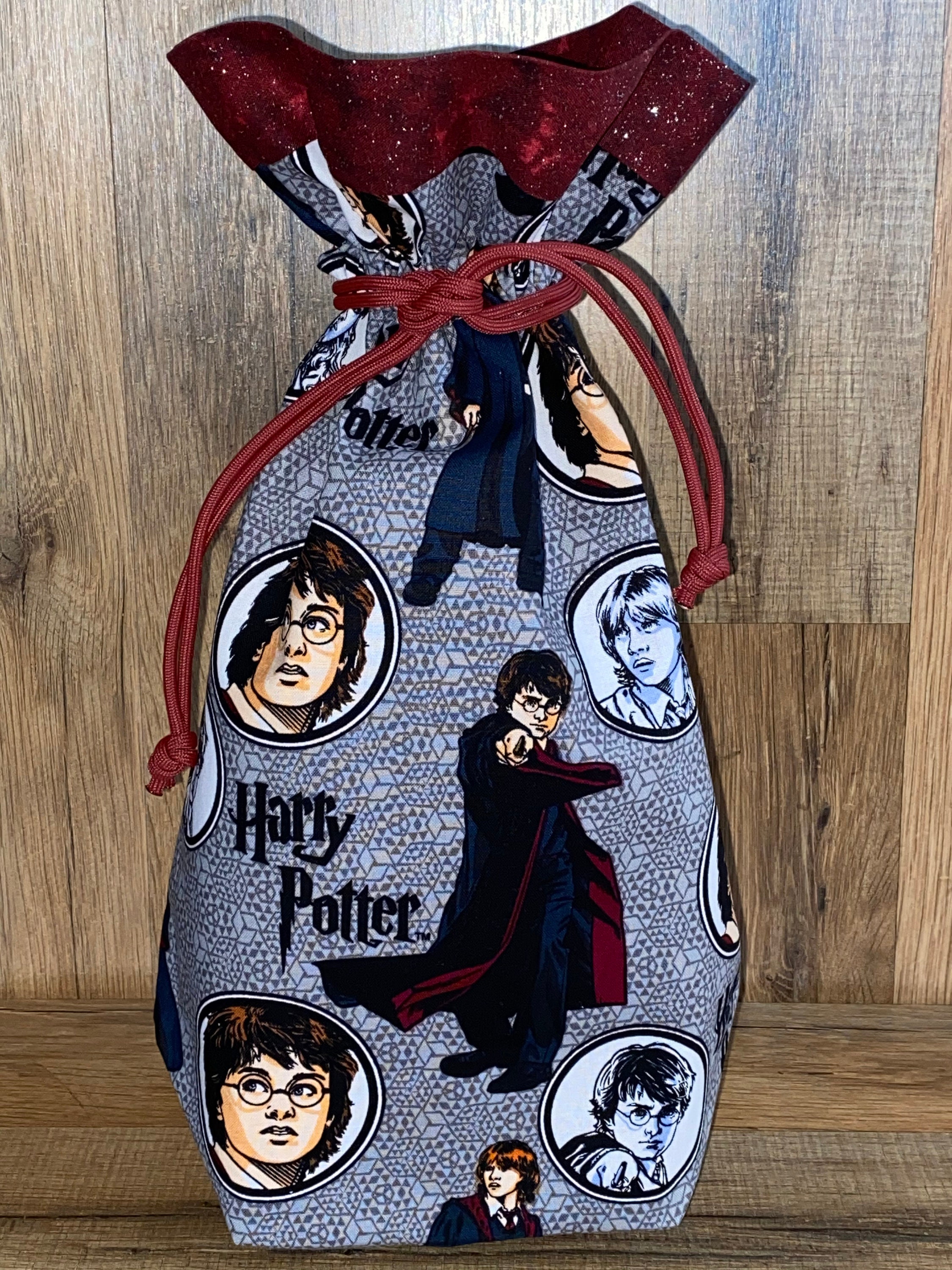 Fabric Gift Bag Harry Potter gift bag Reusable fabric Etsy