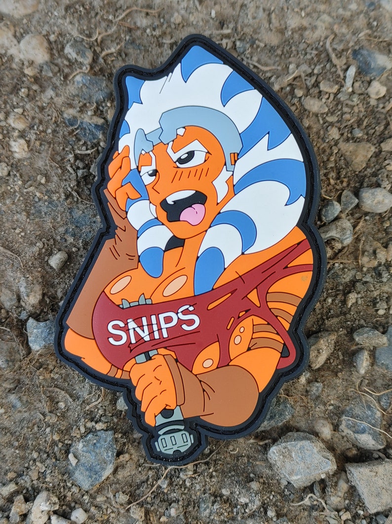 Snips PVC Morale Patch image 2