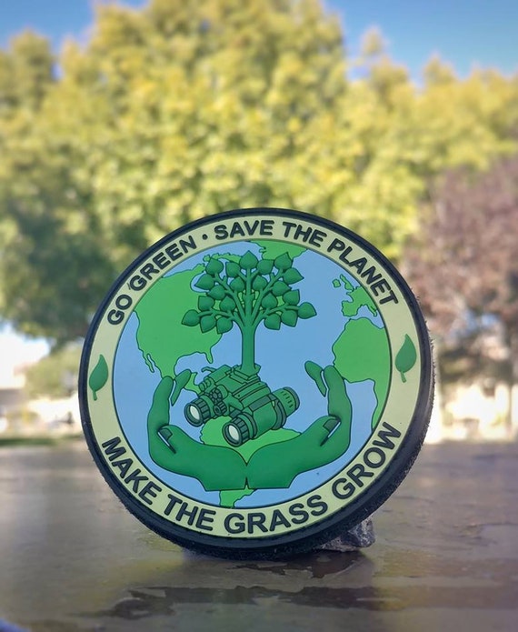 Save the Planet - PVC Patch