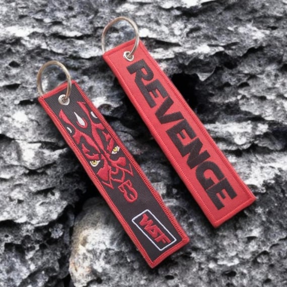 SW Keychains - Luggage Flight Tags - Unique Star Wars Inspired Gift Jedi Boba Fett Rebel Ahsoka Sabine Imperial Bad Batch Darth Maul Sith