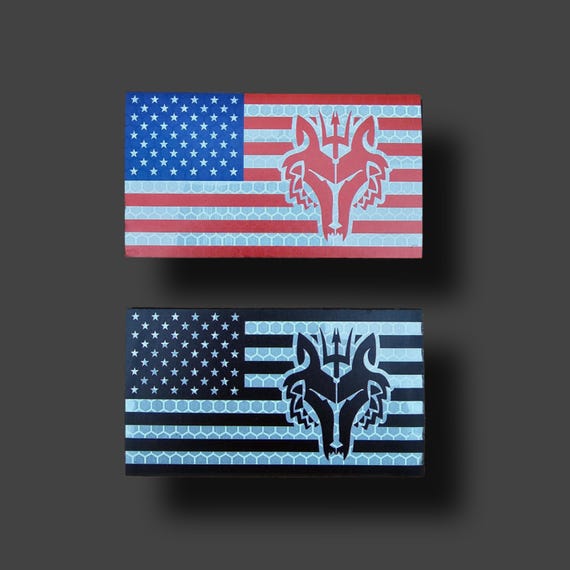Wolfpack 6 Reflective Morale Patch