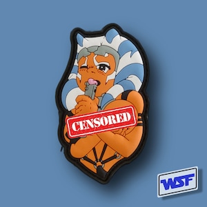 Master - Ahsoka Tano - PVC Camouflage Leder Patch Einzigartige Star Wars Anakin Inspiriert Anime Freches Lewd Geschenk
