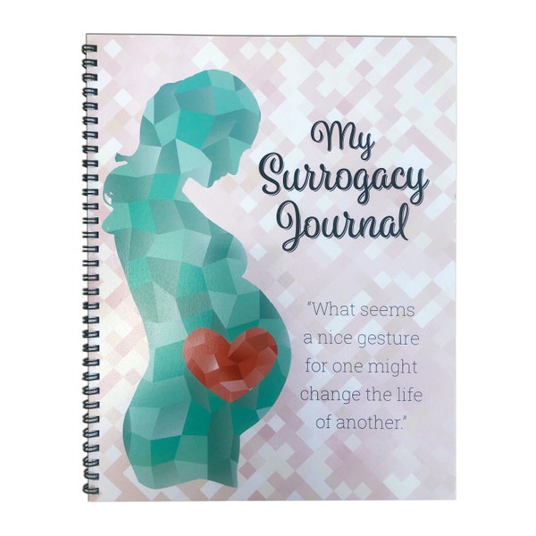 Surrogate journal, pregnancy book, surrogacy story