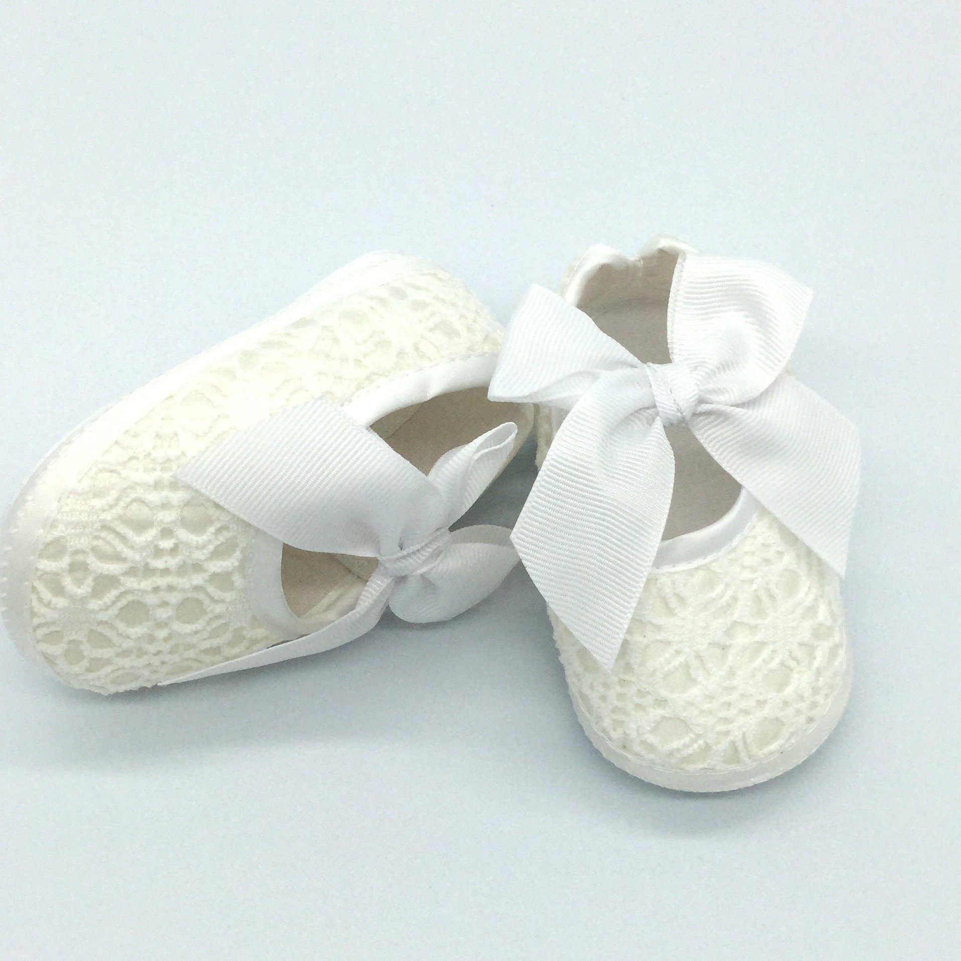 Baby girl baptism shoes lace baby shoes princess baby shoes Etsy