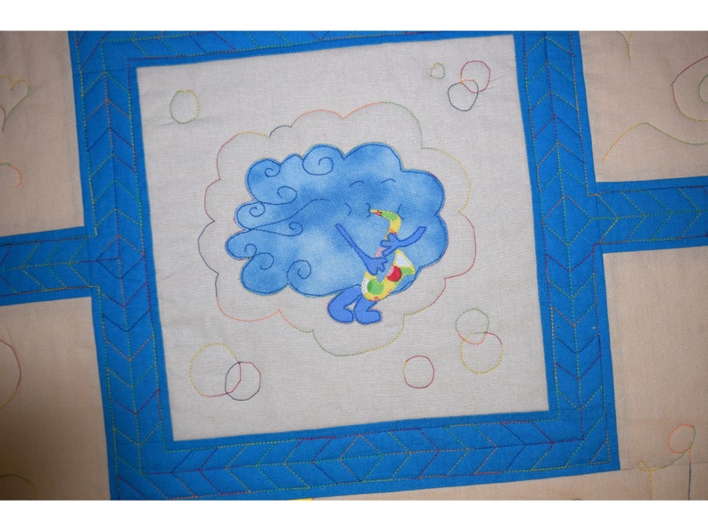 Elemental Funk BREEZE ENGLISH 1 Applique Template and Tutorial Etsy