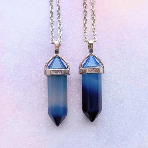 Agate gemstone necklace best sale