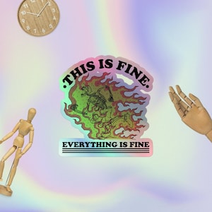 This is Fine Holographic sticker