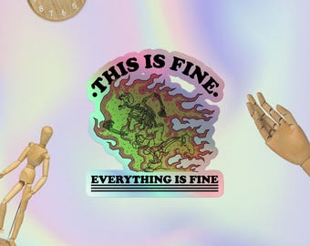 This is Fine Holographic sticker