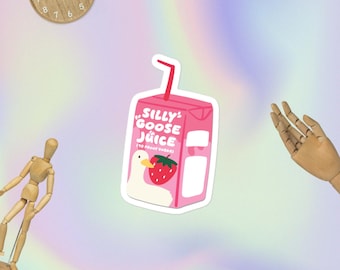 Silly Goose Juice sticker