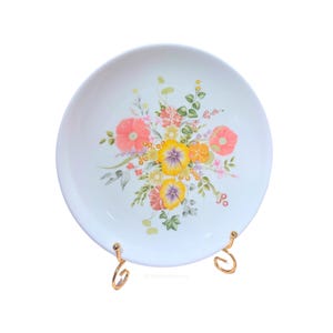 Vintage 3 Piece Wedgwood Summer Bouquet Dinner Plates – Service for 3 | Gorgeous Durable Mother’s Day, Easter, Spring Hosting with Florals