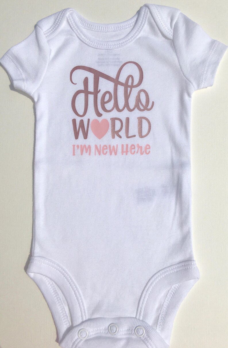 rose gold baby outfit