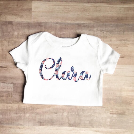 cute monogrammed baby girl clothes