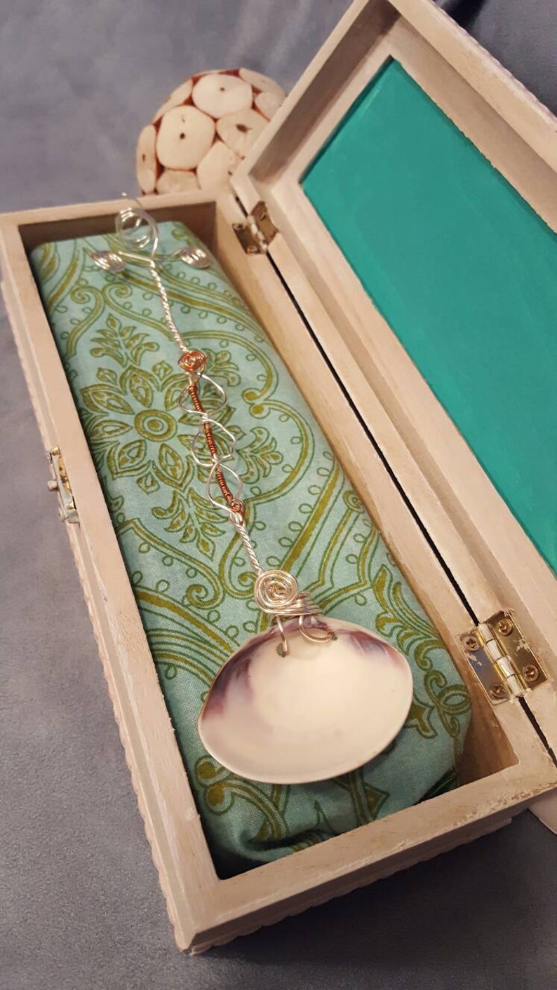 Cuchara de servicio Seashell Ivory image 2