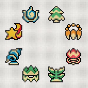 Die Essenzen der Zeit Cross Stich Muster, The Legend of Zelda: Oracle of Ages