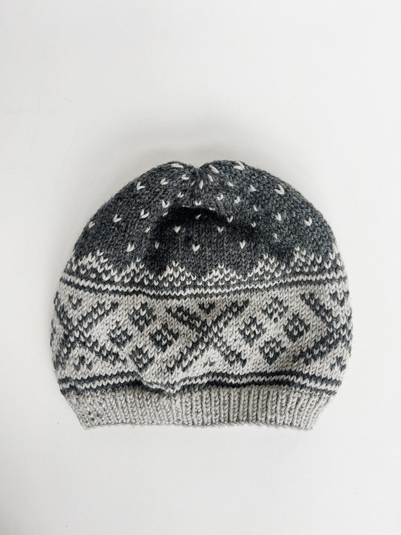 〽️Women’s _2hats(black+grey) Winter Warm Knit Wool Snow Ski Hat with Visor HINDAWI Winter Hats for Women Outdoor Warm Winter Hat Knit  main image 3