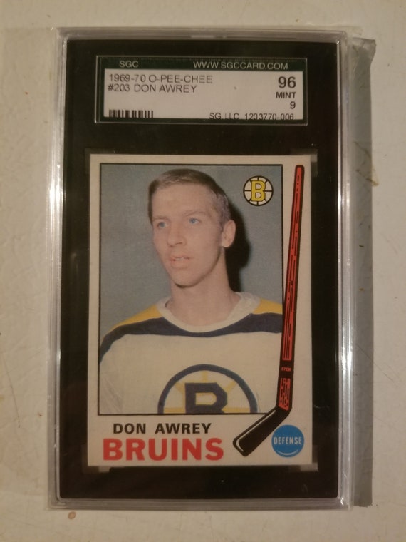 1969 Opc HOCKEY #203 DON AWREY Scg 9 - Etsy 1969 Opc HOCKEY #203 DON AWREY Scg 9 - Etsy