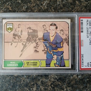 1968 o pee chee hockey #36 REAL LEMIEUX psa 7