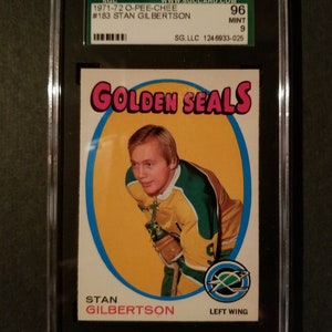 1971 opc hockey STAN GILBERTSON sgc 96 (9)
