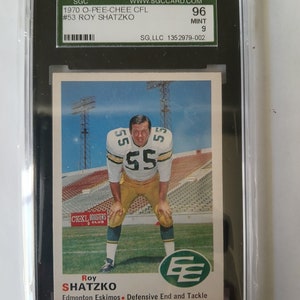1970 oder peechee CFL #53 ROY SHATZKO sgc 96 (9)