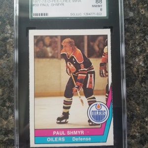 1977 opc Hockey #59 PAUL SCHMYR sgc 88 (8)