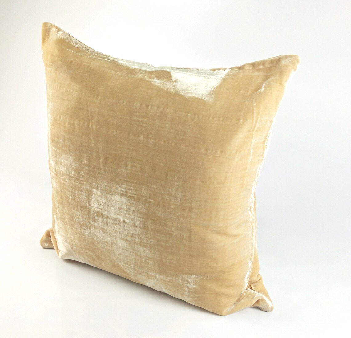 Cream Velvet Throw Pillow Cover Housewarming Gift New Home Etsy